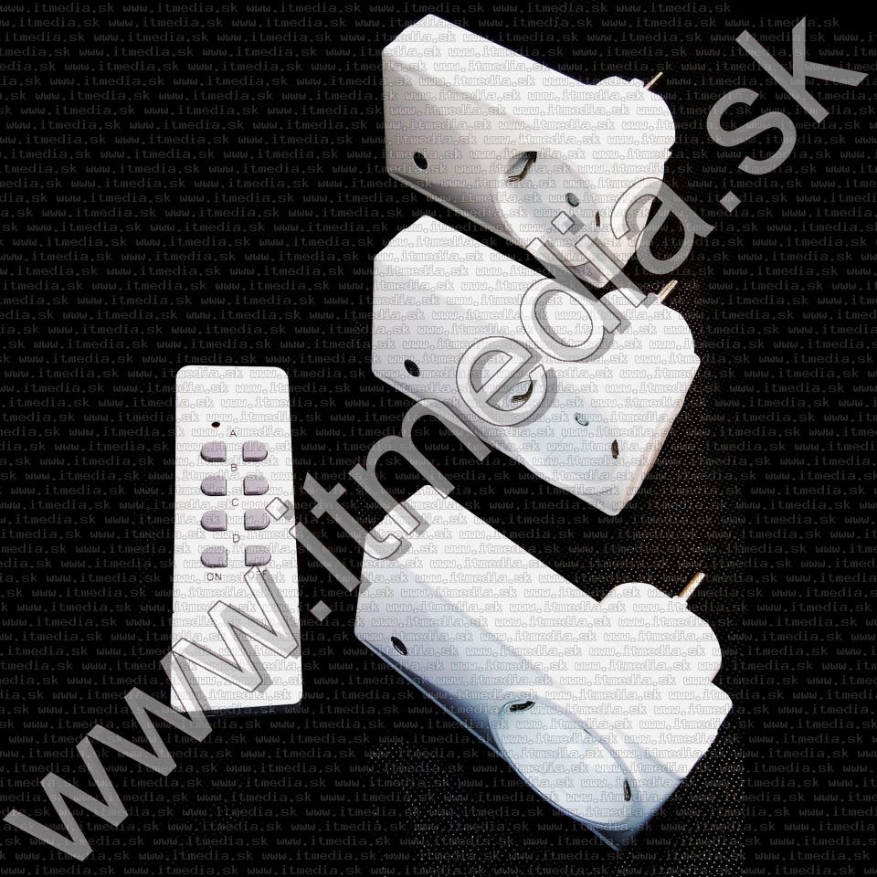 Image of Heitech Rádió Távirányítású konnektor 3db/csomag (IT11742)